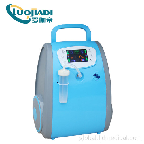 Small Mini Portable Oxygen Concentrator High Purity Nebulizer Homecare Portable Oxygen Concentrator Factory